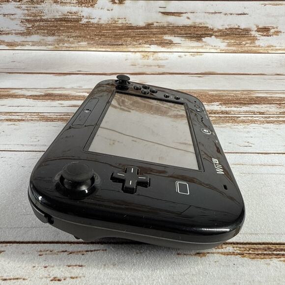 Nintendo Wii U GamePad WUP-010 (USA) – Black Tablet Only, Tested, OEM - Picture 2 of 4